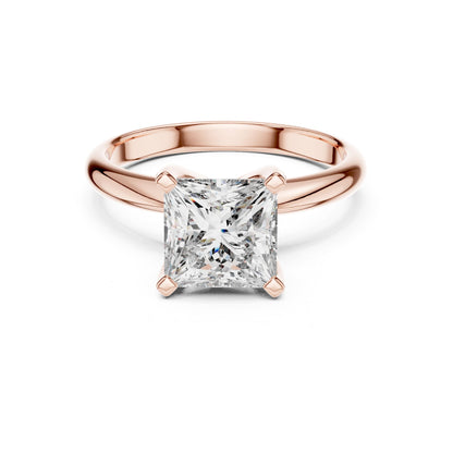Princess Solitaire Lab Grown Diamond Engagement Ring