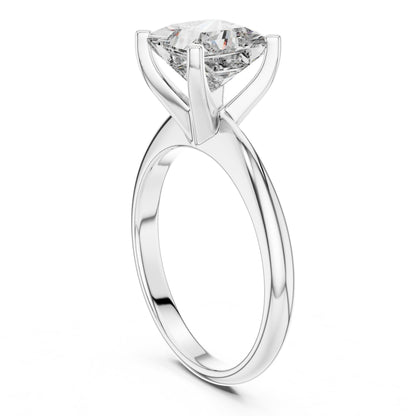 Princess Solitaire Lab Grown Diamond Engagement Ring