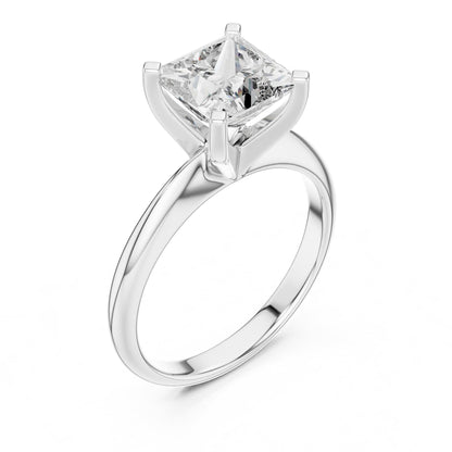 Princess Solitaire Lab Grown Diamond Engagement Ring