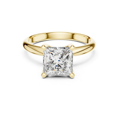 Princess Solitaire Lab Grown Diamond Engagement Ring