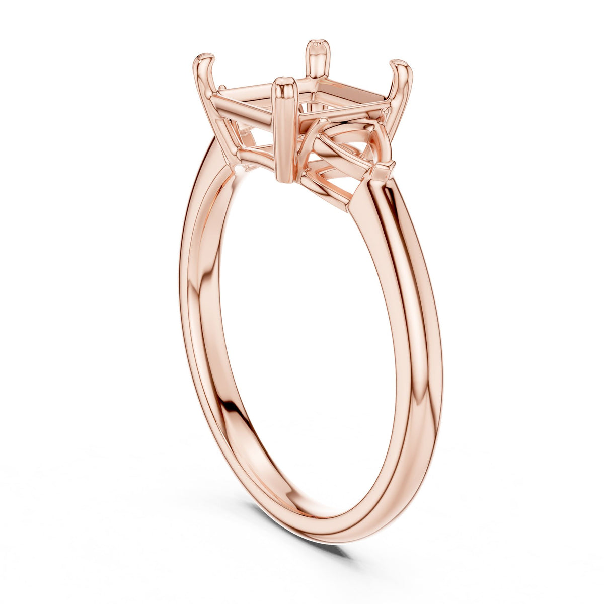 Princess Three Stone Lab Grown Diamond Engagement Ring