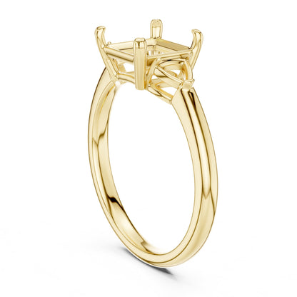 Princess Three Stone Lab Grown Diamond Engagement Ring