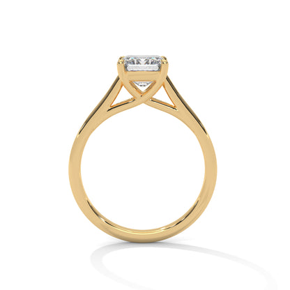 Radiant Solitaire Lab Grown Diamond Engagement Ring