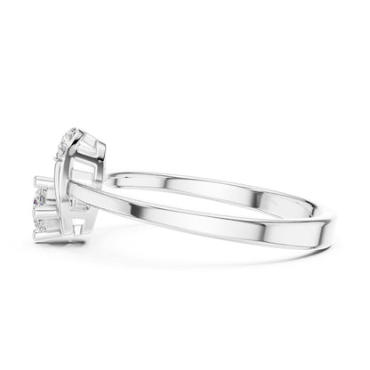 Round Halo Lab Grown Diamond Engagement Ring