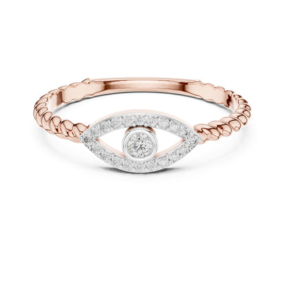Round Halo Lab Grown Diamond Engagement Ring