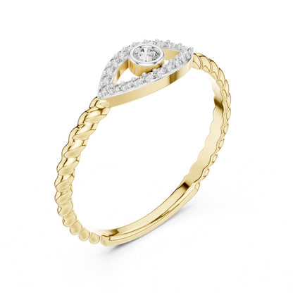 Round Halo Lab Grown Diamond Engagement Ring