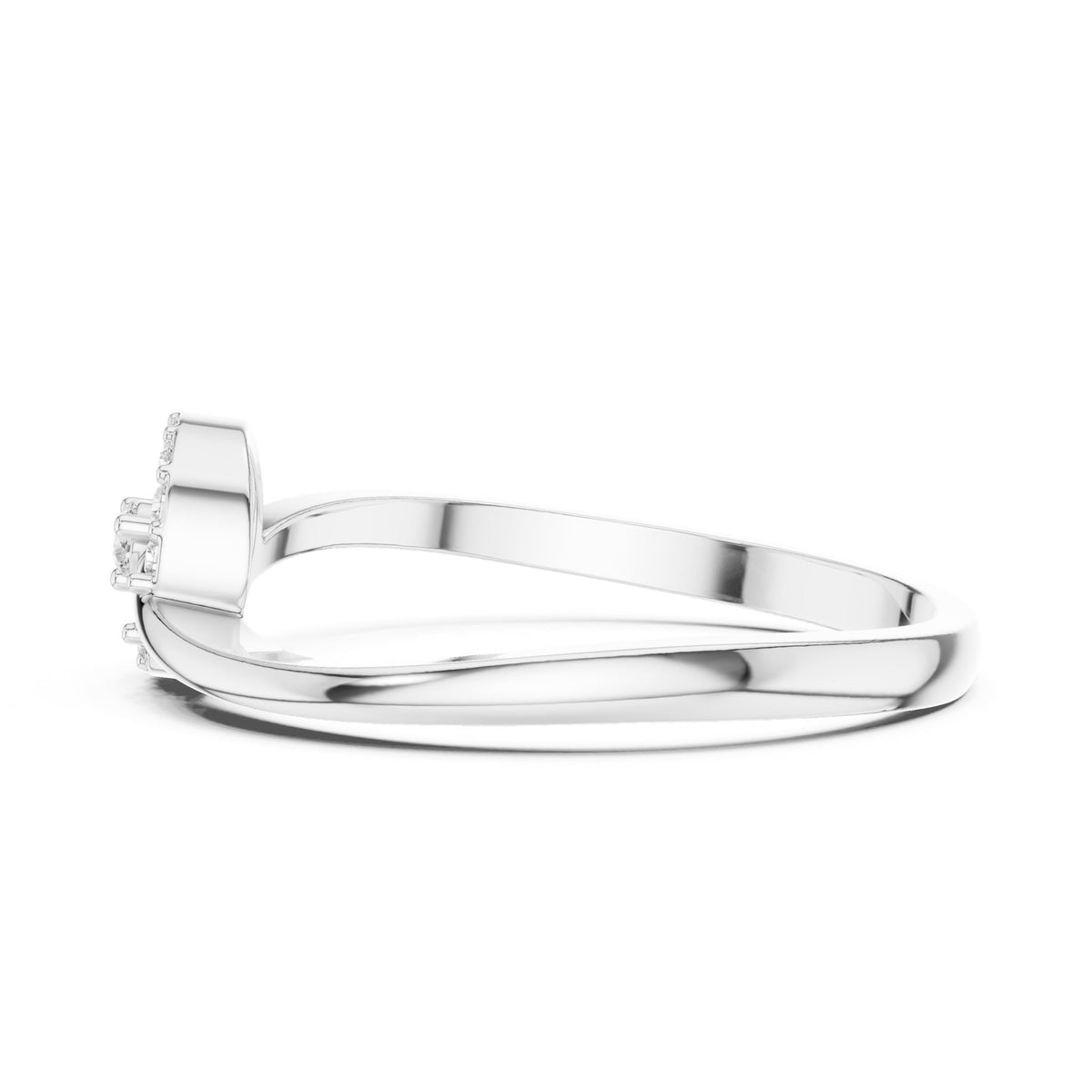Round Halo Lab Grown Diamond Engagement Ring