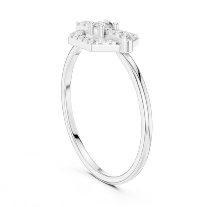 Round Halo Lab Grown Diamond Engagement Ring