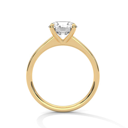 Oval Solitaire Lab Grown Diamond Engagement Ring
